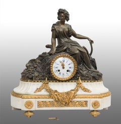 Antique Orologio antico Napoleone III Francese 19secolo
