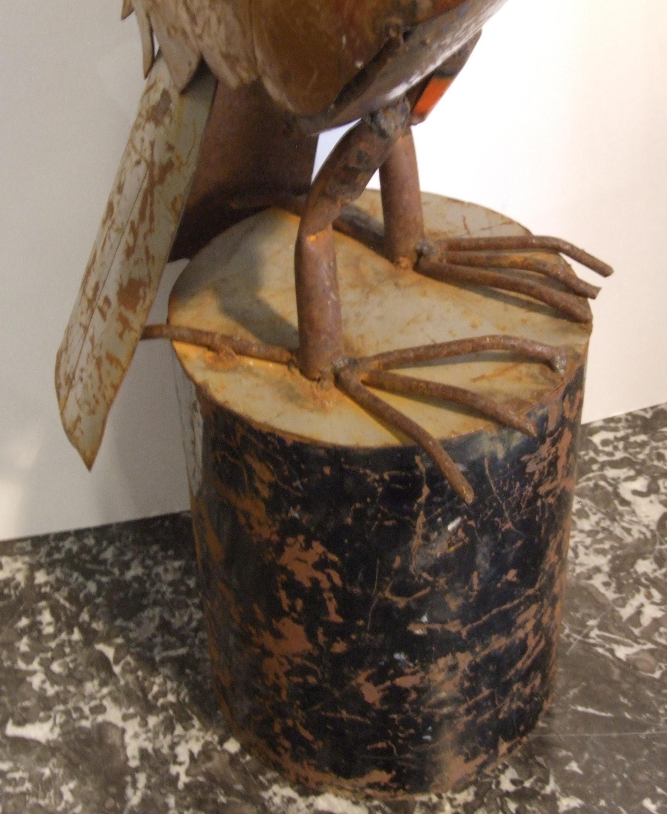 Owl - Modern Sculpture by Unknown