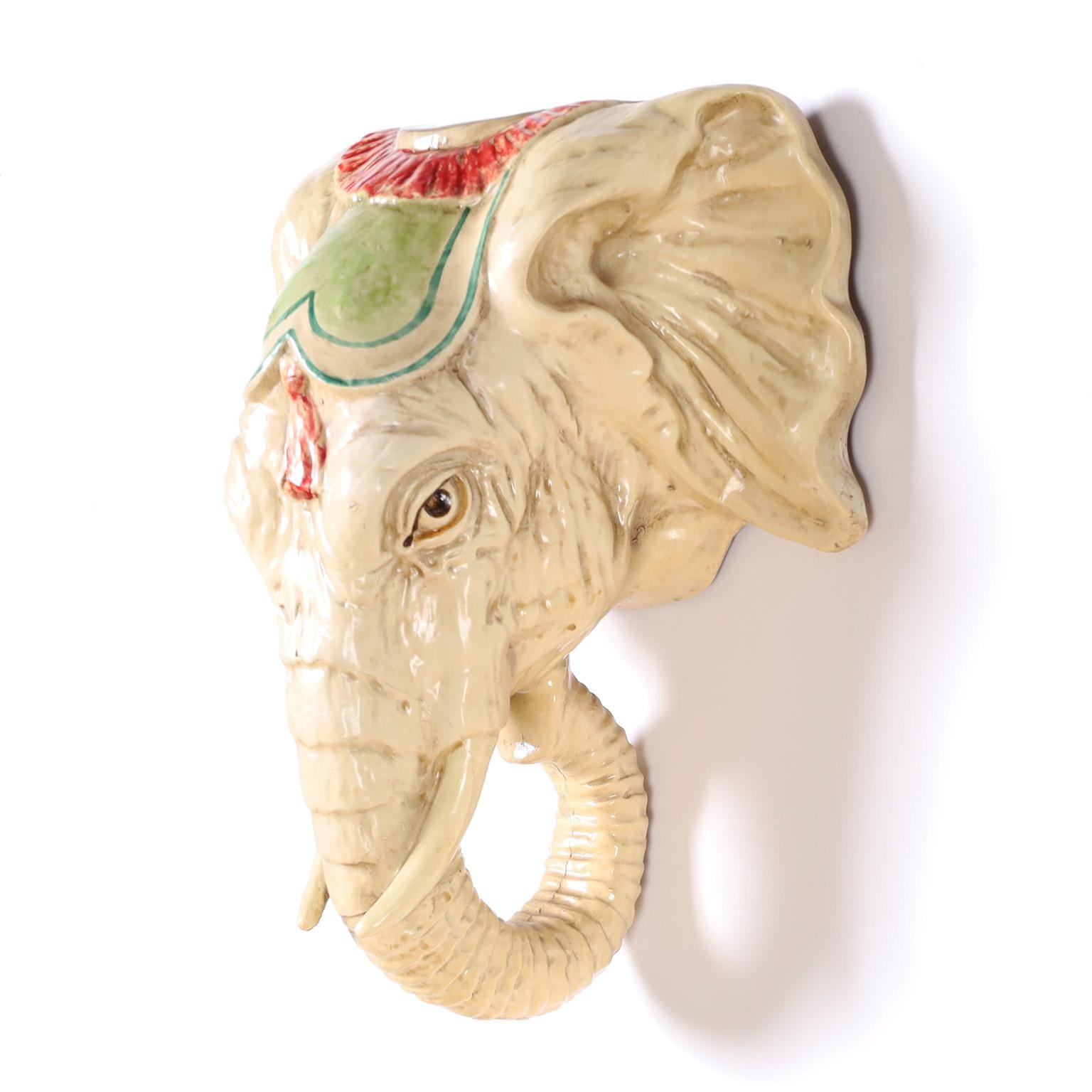 human with elephant head