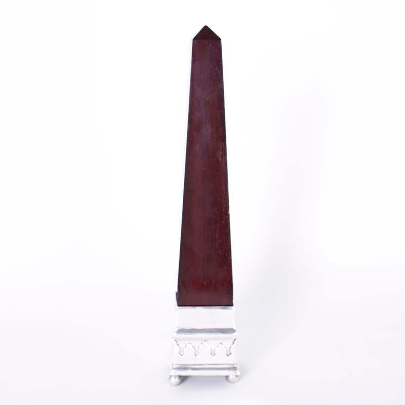 Pair of Anglo Indian Obelisks - Sculpture by Unknown