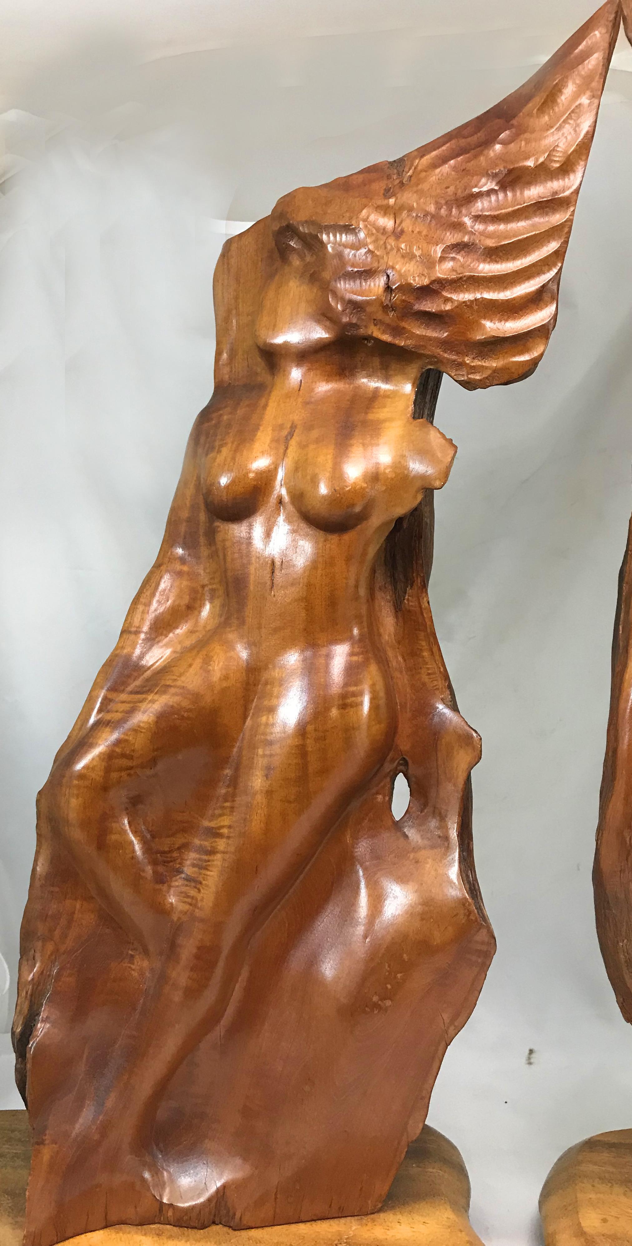 koa wood carvings for sale