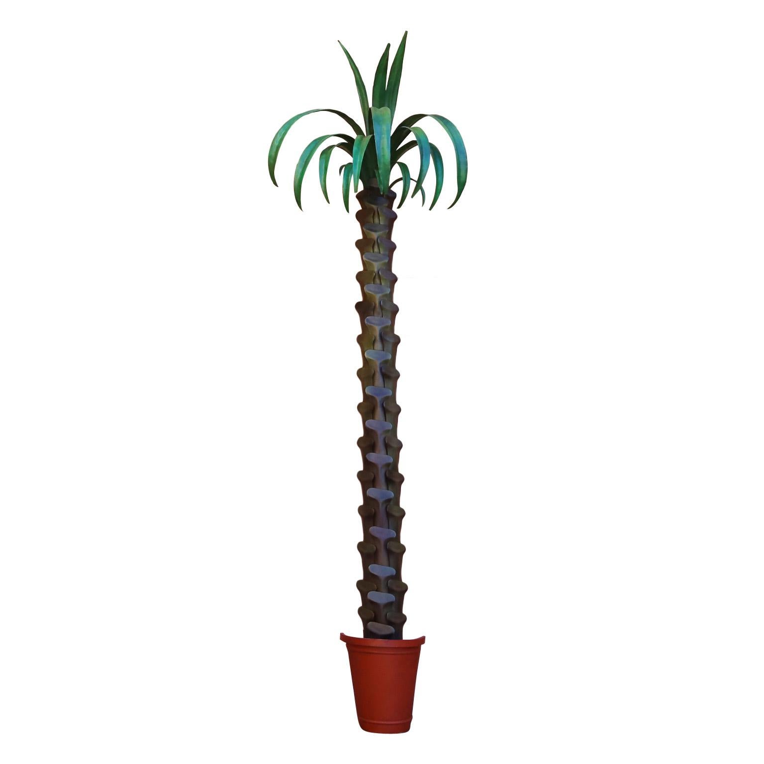 metal palm trees for outside