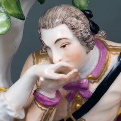 Pastoral Group/Handkuss (The Hand-kiss) Meissen, Circa 1731