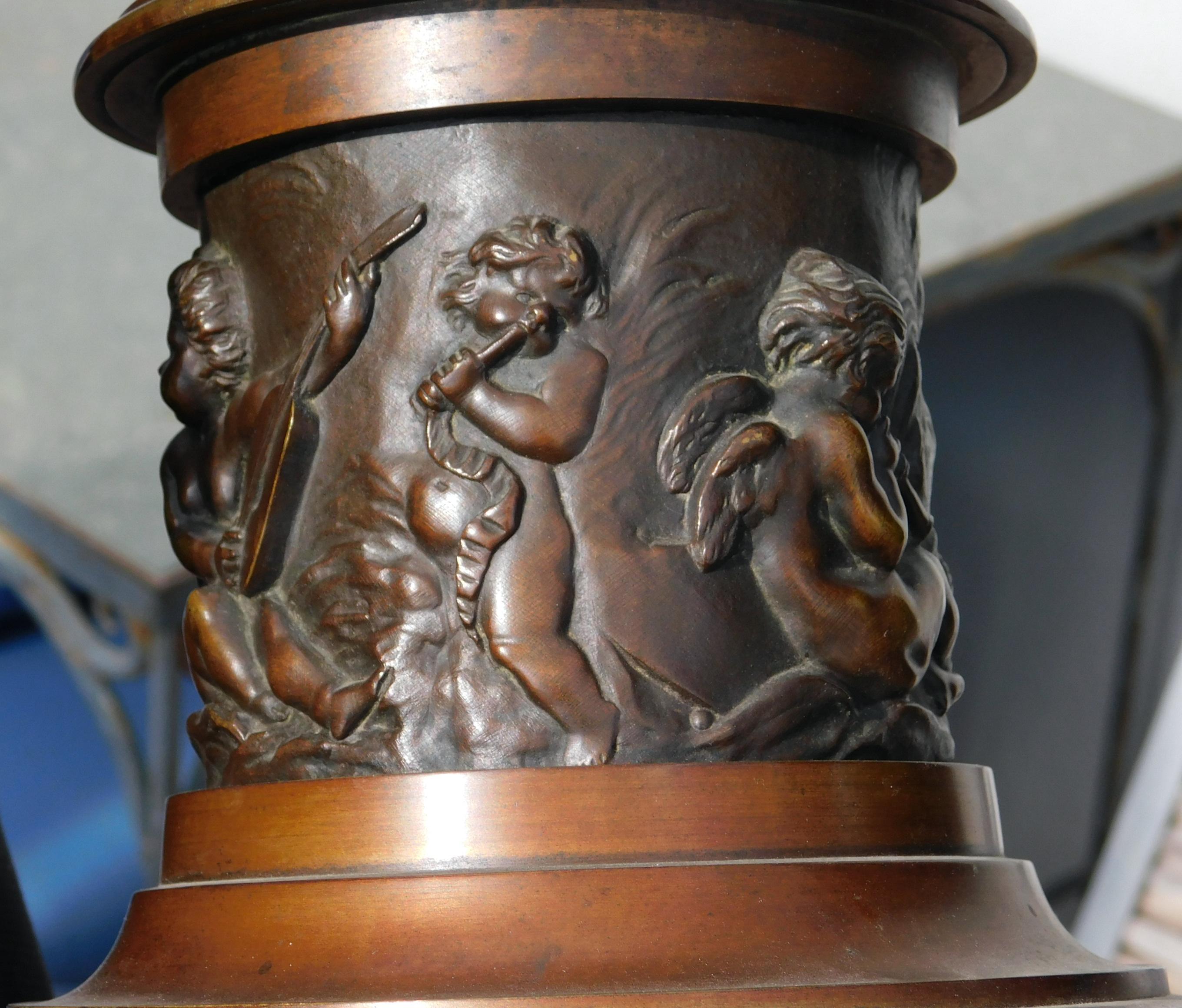 P & A. Guerin, New York Mercurio di bronzo - XIX secolo in vendita 6