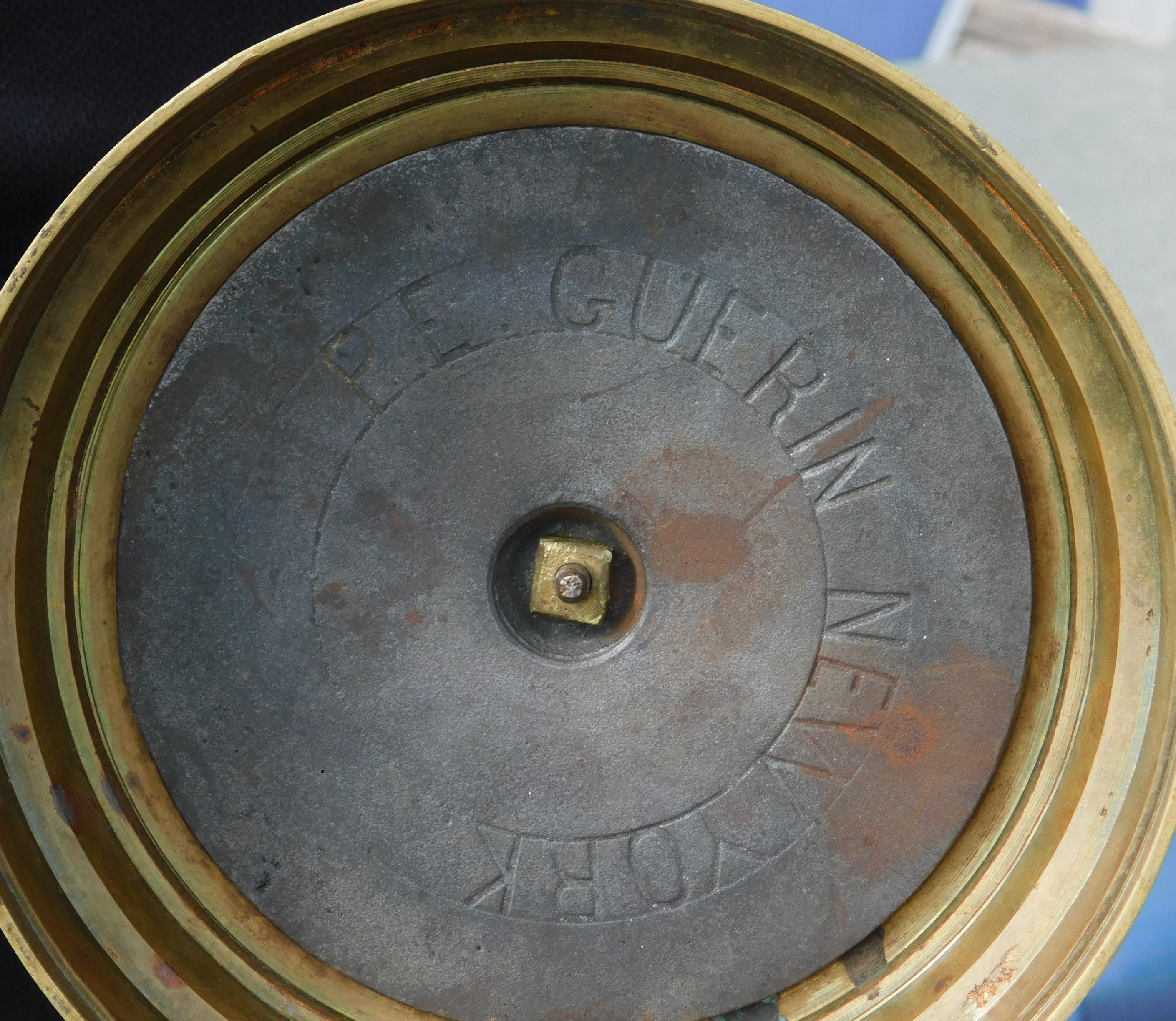 P & A. Guerin, New York Mercurio di bronzo - XIX secolo in vendita 5