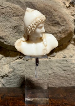 Kleine manieristische Marmorbüste des Attis 16. Jahrhundert Sammlung Finard