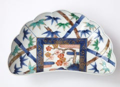 Porcelain Japanese Plates by Fukuemon