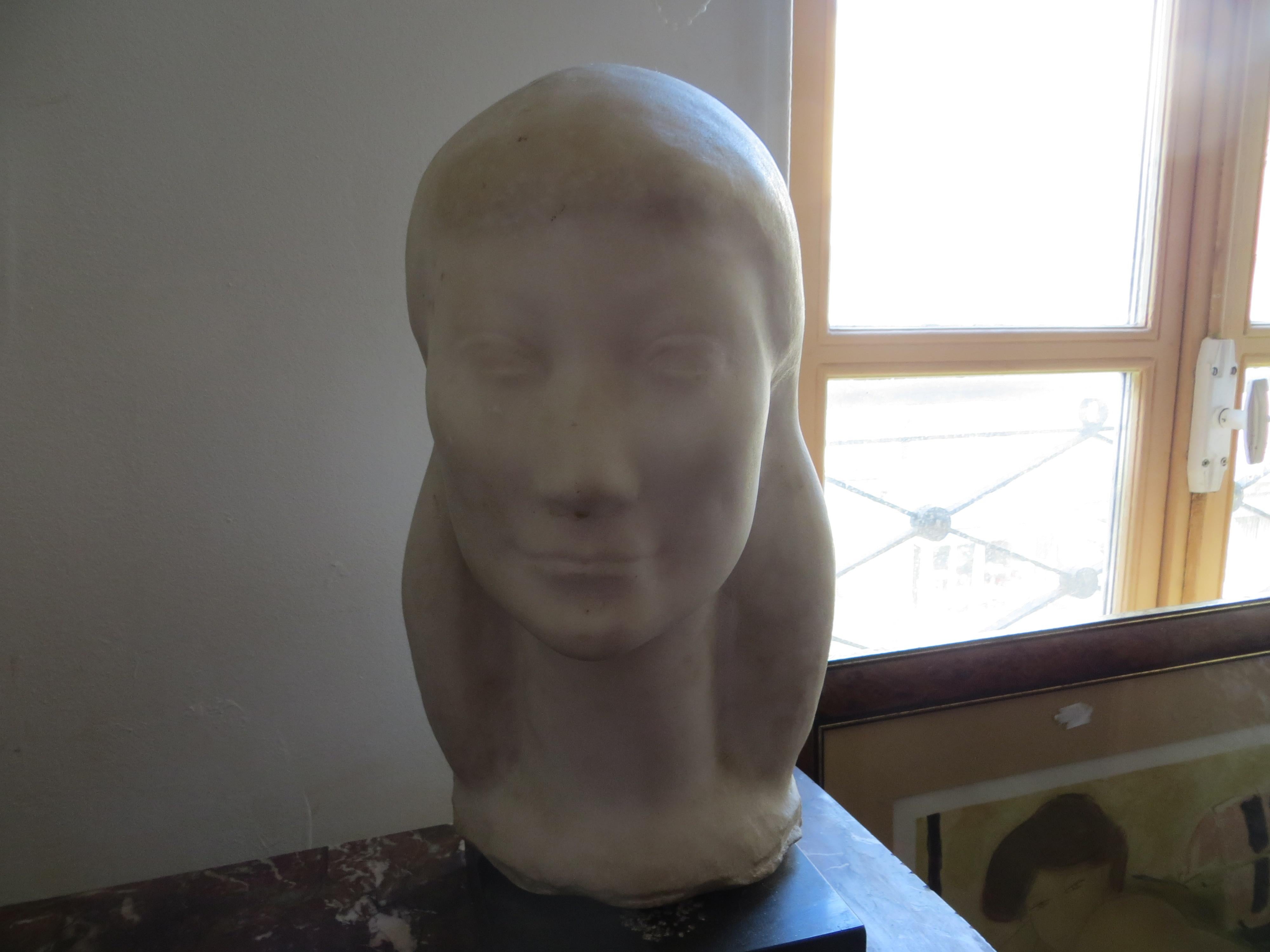 Retrato - Sculpture Moderno de Unknown