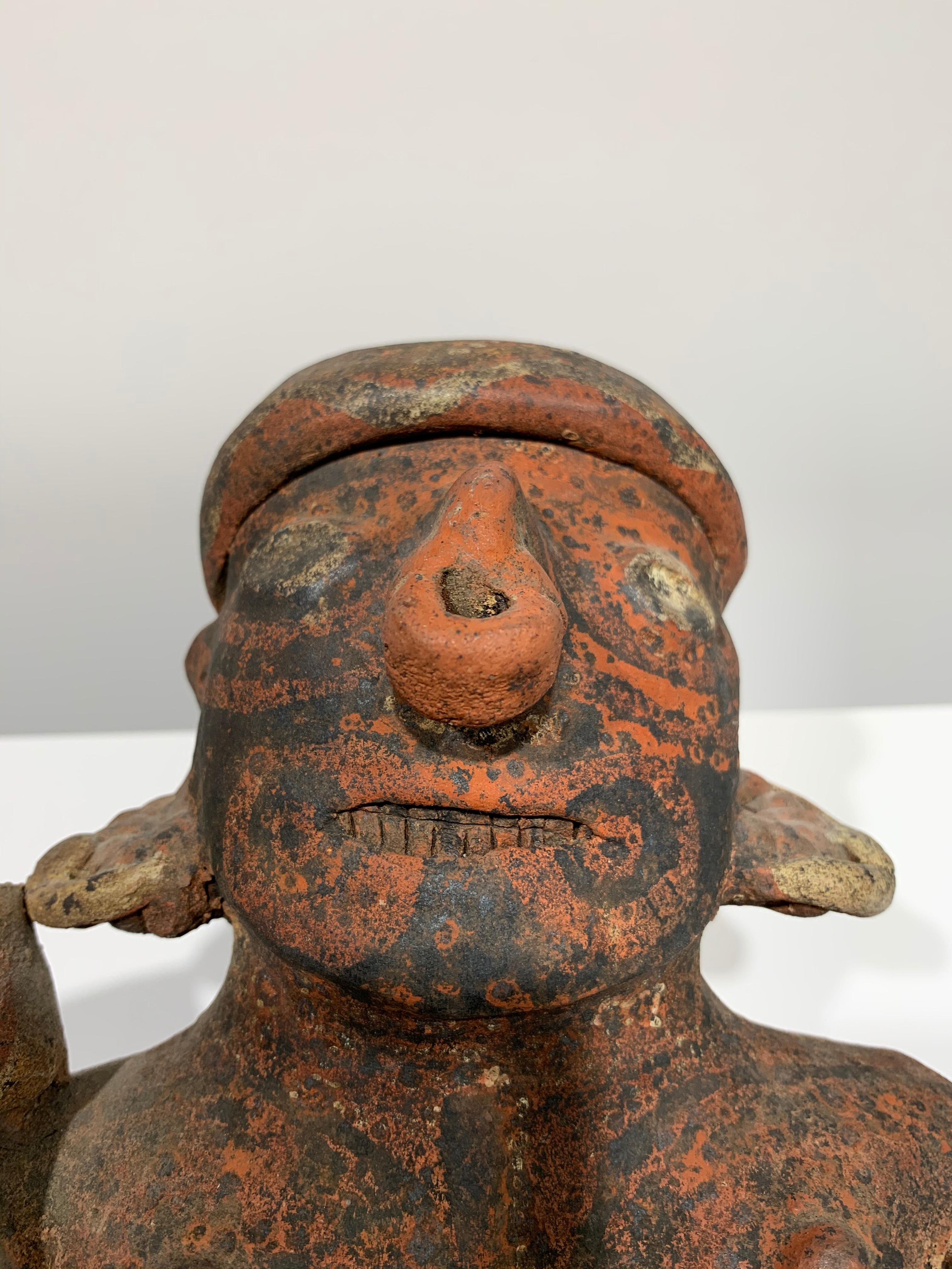 Pre-Columbian, West Mexico, Nayarit woman figural sculpture  1