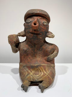 Pre-Columbian, West Mexico, Nayarit woman figural sculpture 