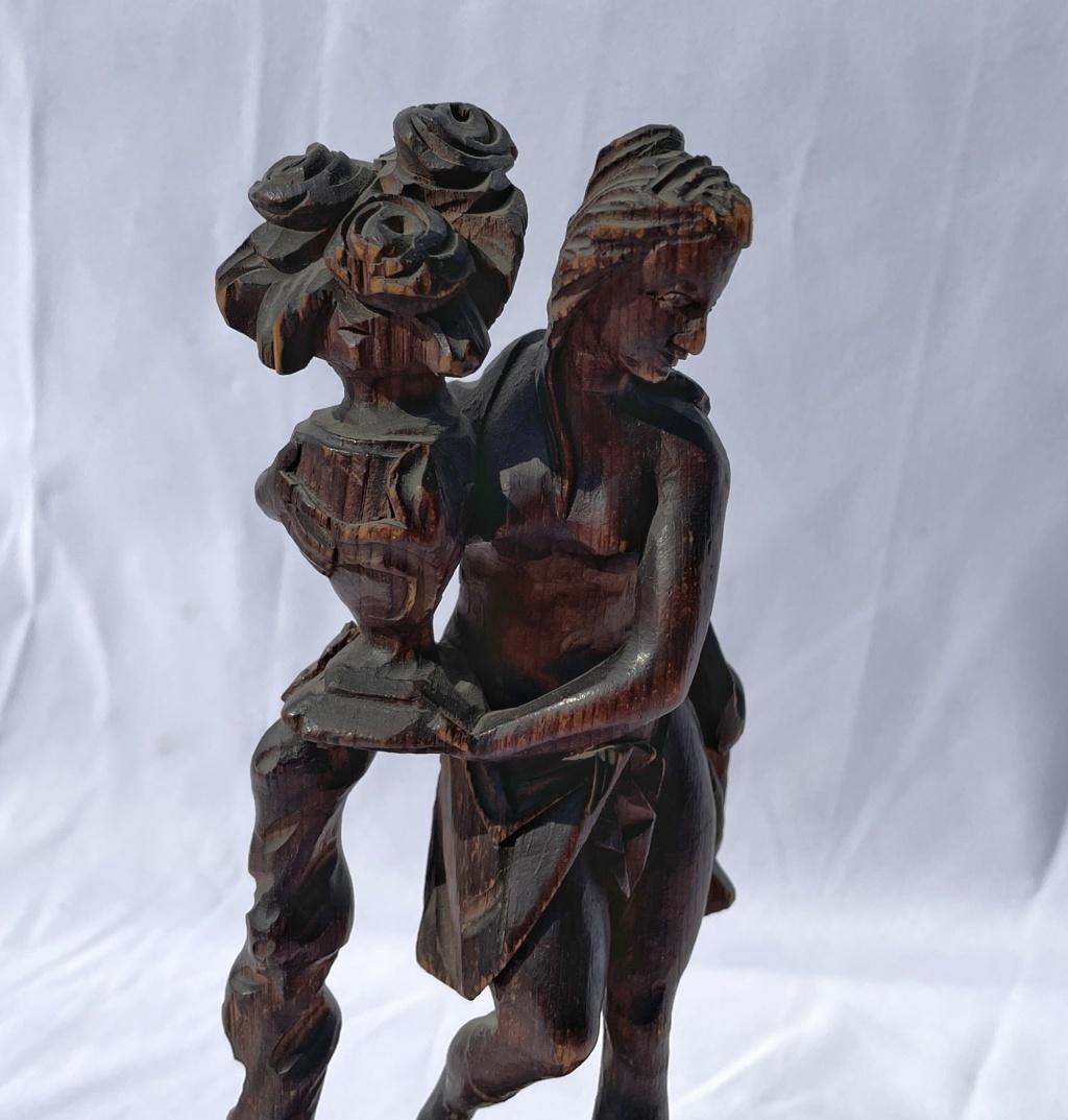 Rococò Venice - Set of four 18th century carved wood sculptures - Seasons For Sale 5