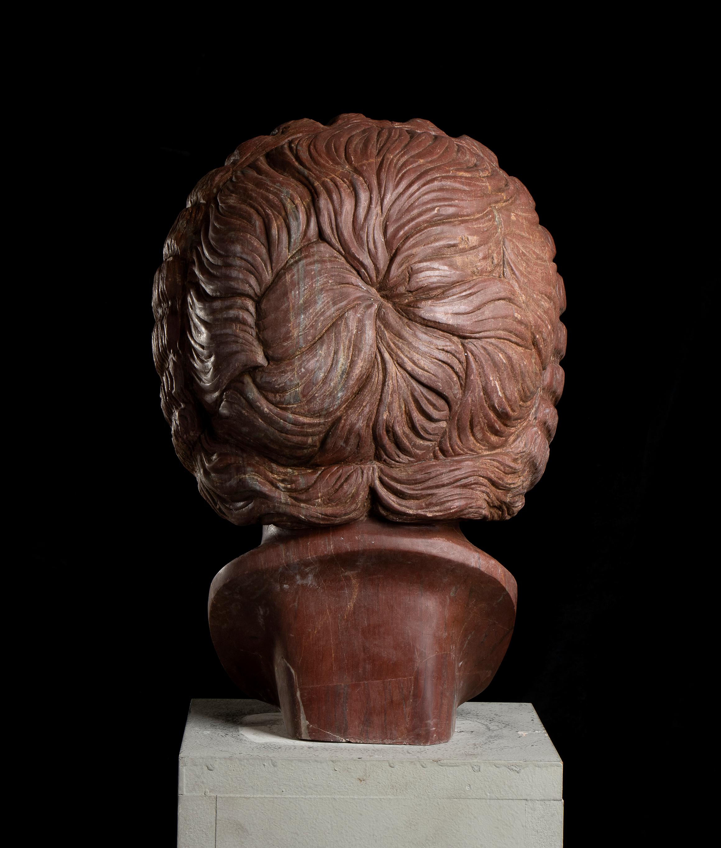 Sculpture antique de Rosso, portrait de l'impératrice romaine Giulia Domna italienne 3