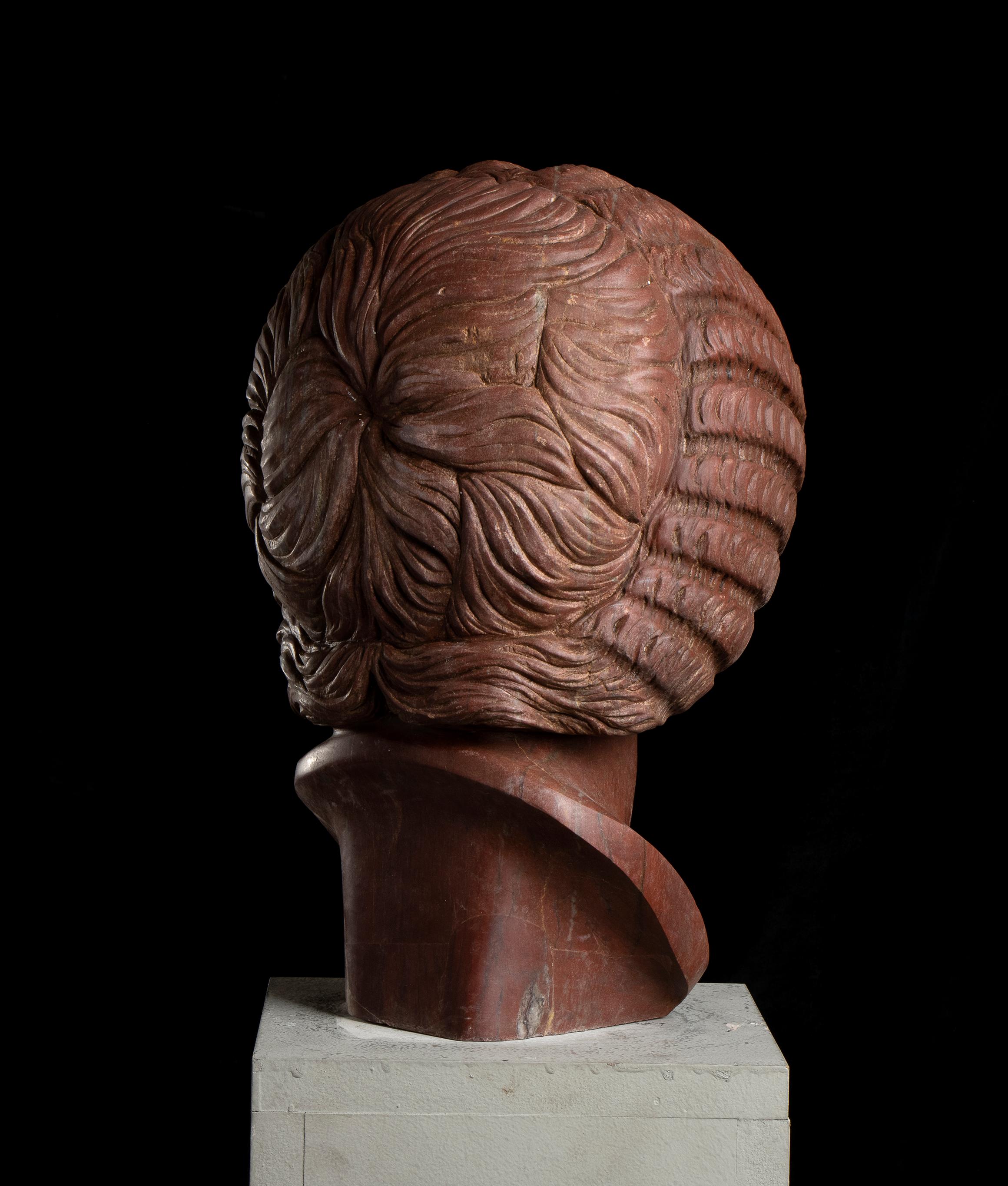 Sculpture antique de Rosso, portrait de l'impératrice romaine Giulia Domna italienne 4