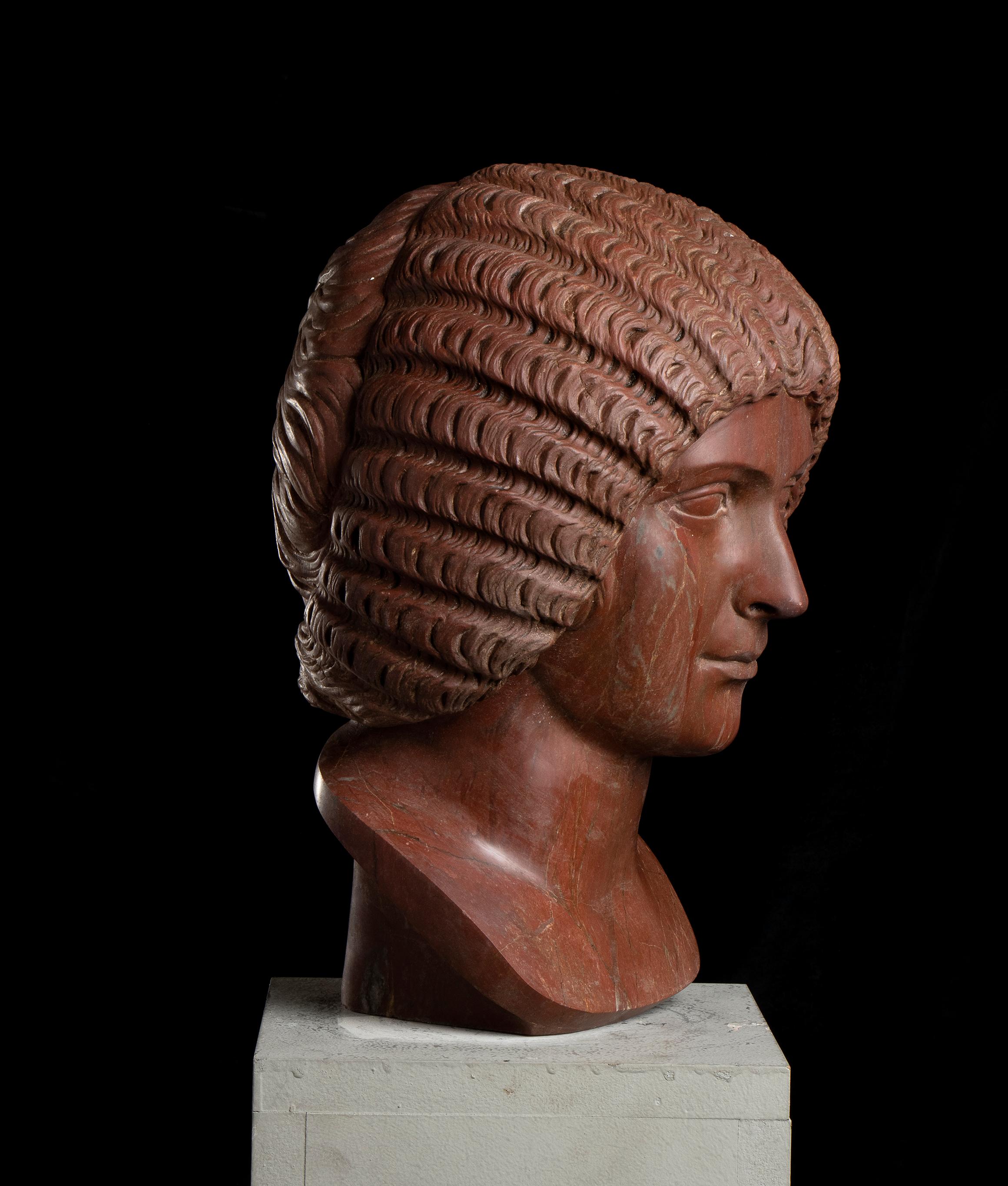 Sculpture antique de Rosso, portrait de l'impératrice romaine Giulia Domna italienne 6