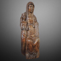 Saint Anne with the Virgin and Child - Upper Rhine - Late 13th c
