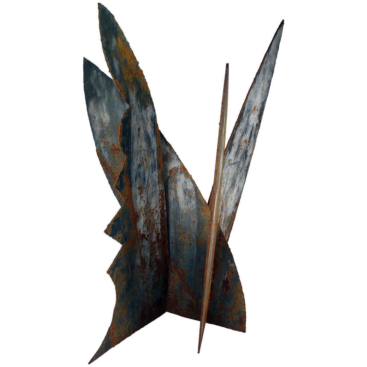 Unknown Abstract Sculpture - Sam Jagoda Brutalist Sculpture