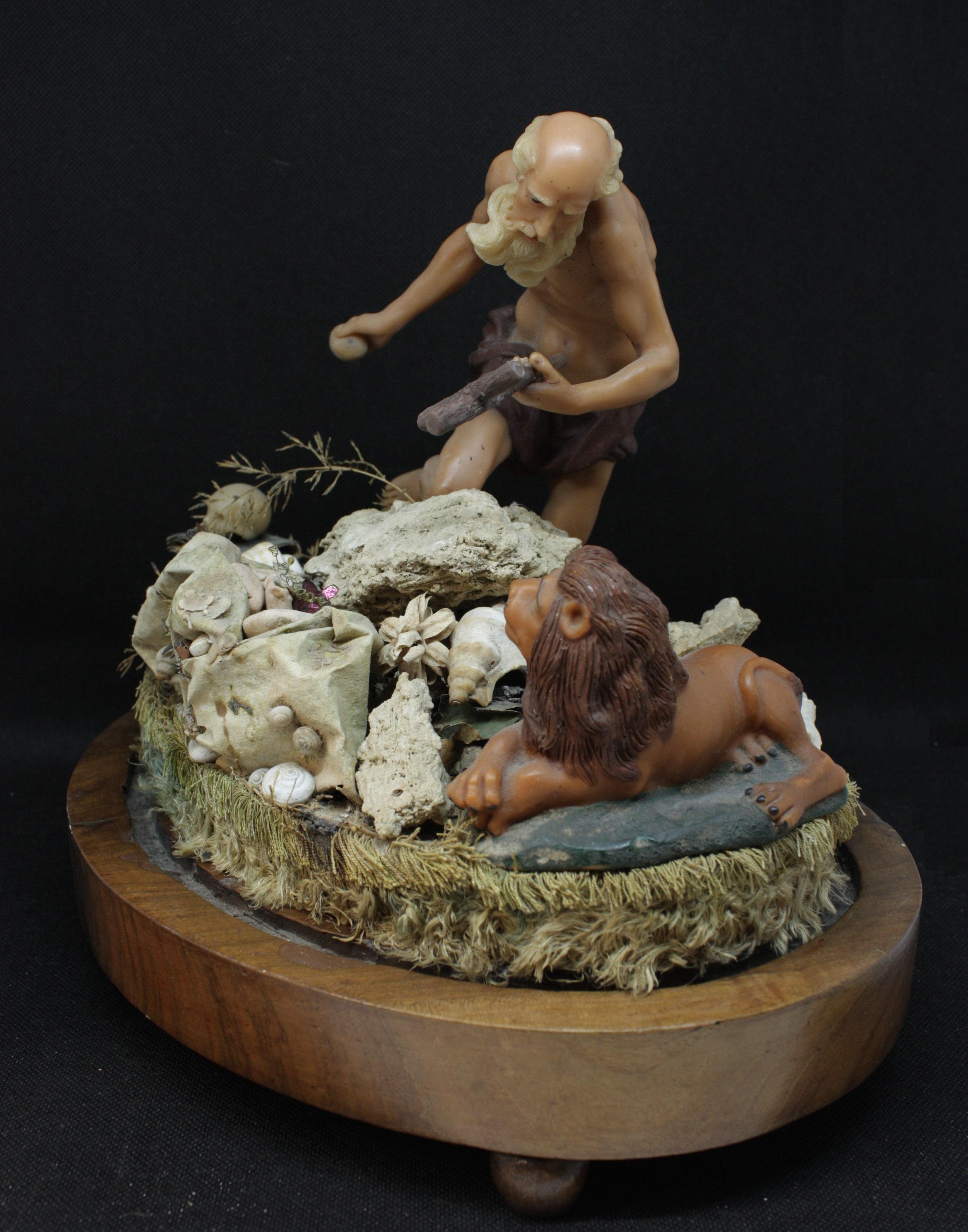 Saint Jerome the Penitent - Italian School Sculpture by Unknown