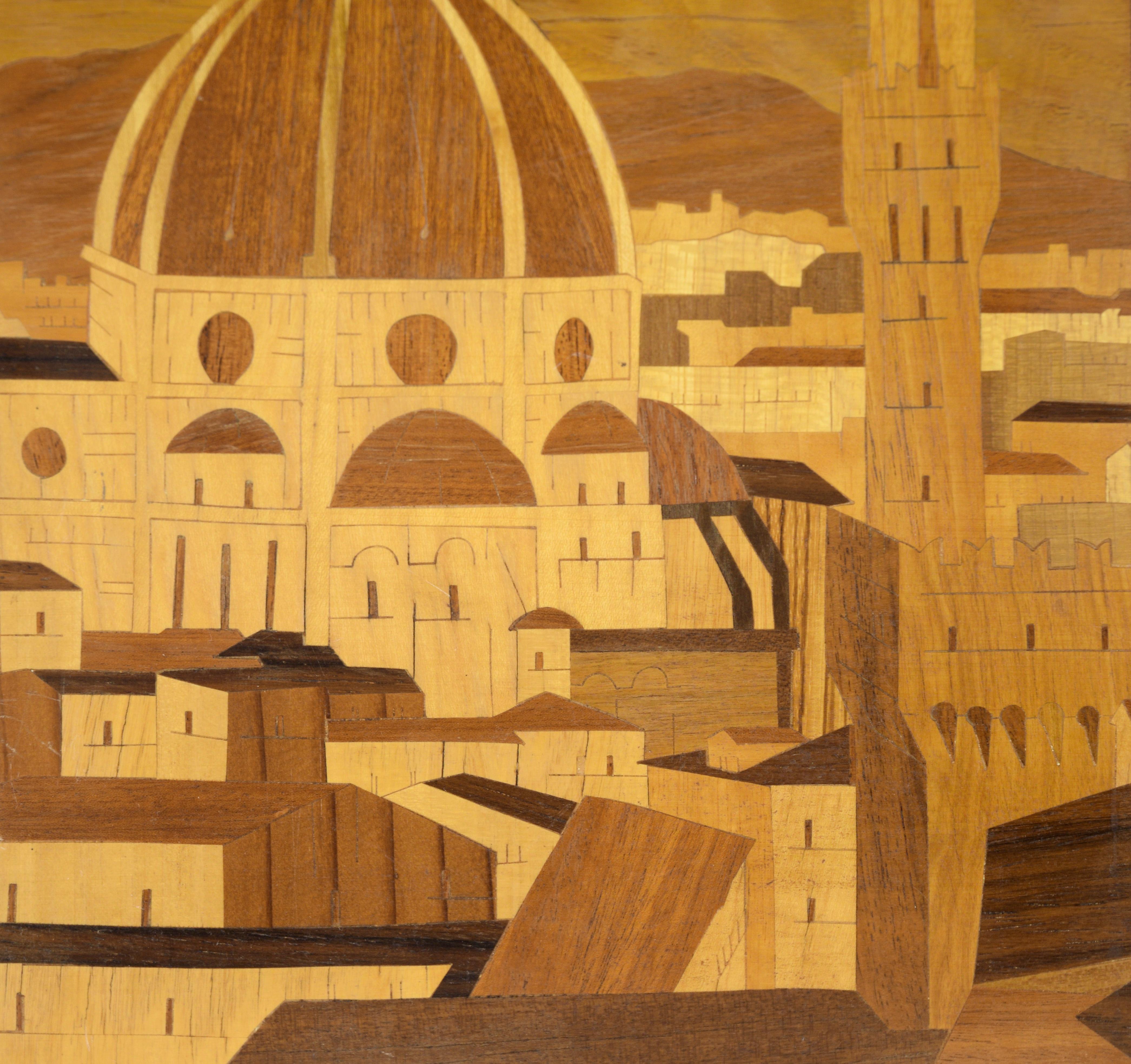 Santa Maria del Fiore Cathedral, Florence, Italy - Inlaid Woodwork - Impressionist Art by Unknown
