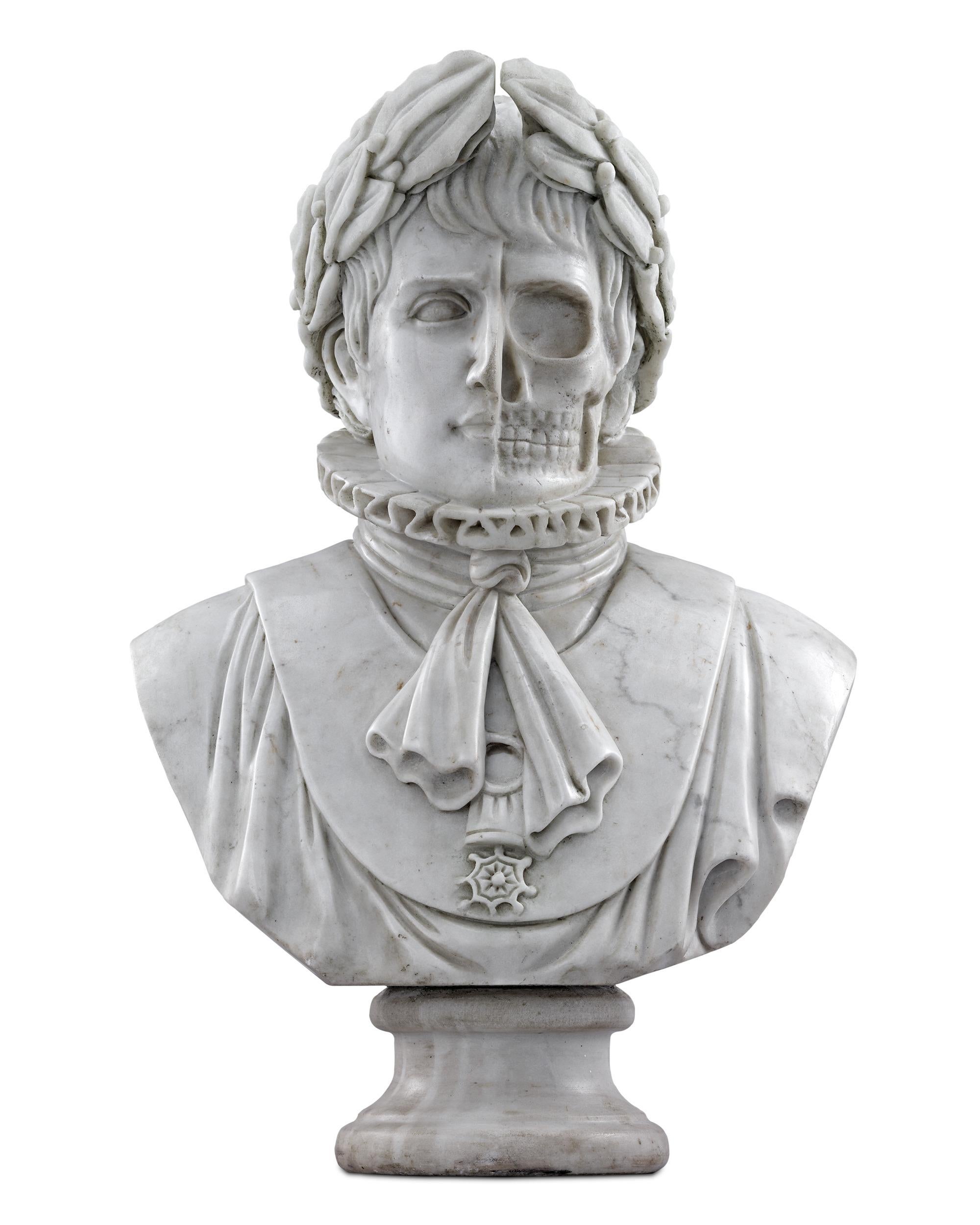 Unknown Figurative Sculpture - Sculpture of Napoleon in Life and Death