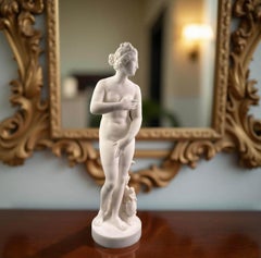 White Marble sculpture Venus dei Medici Italy Florence mid-19th century