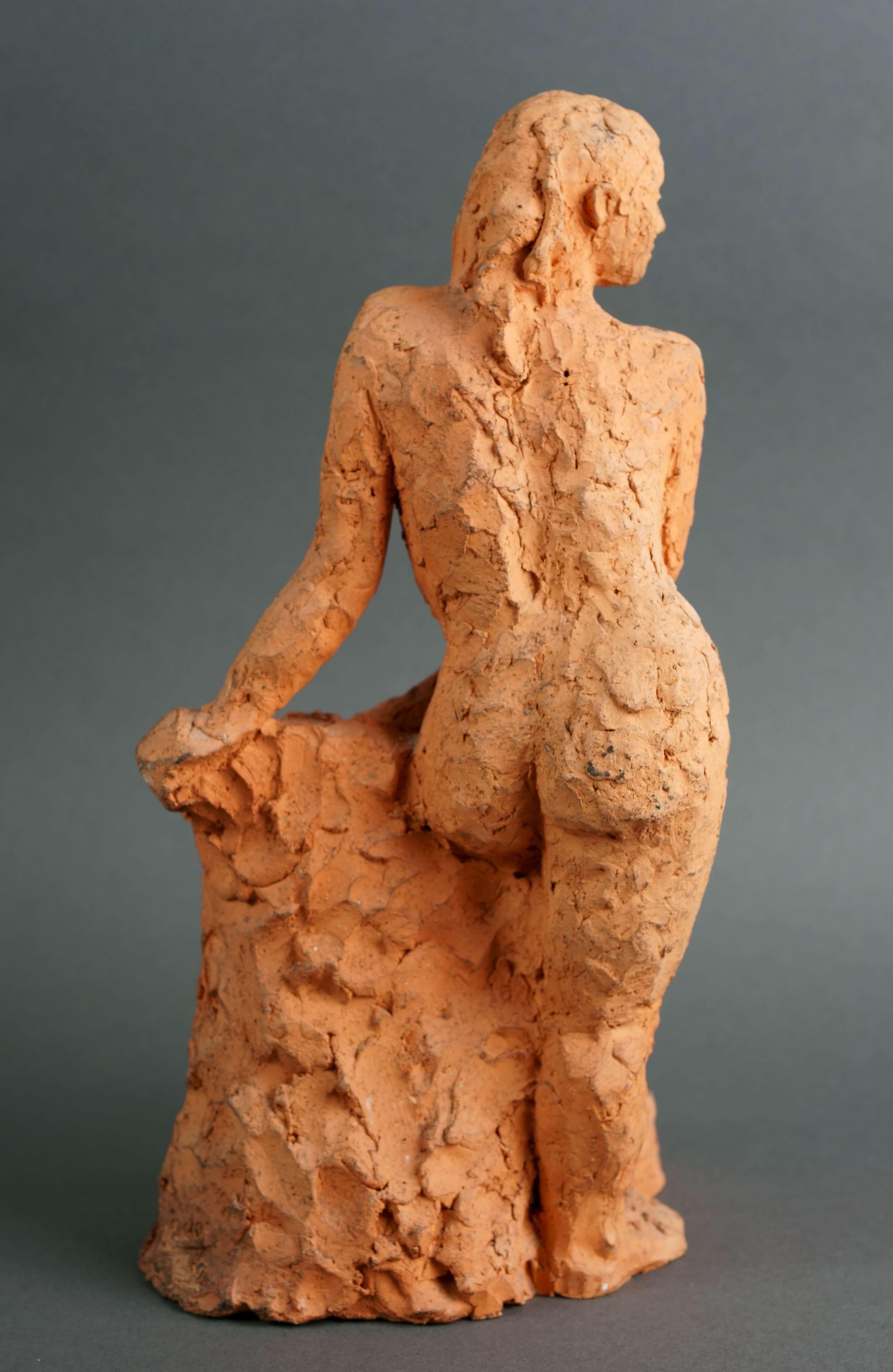 Scultura in Terracotta Nudo di Donna Scuola Moderna XX secolo 1