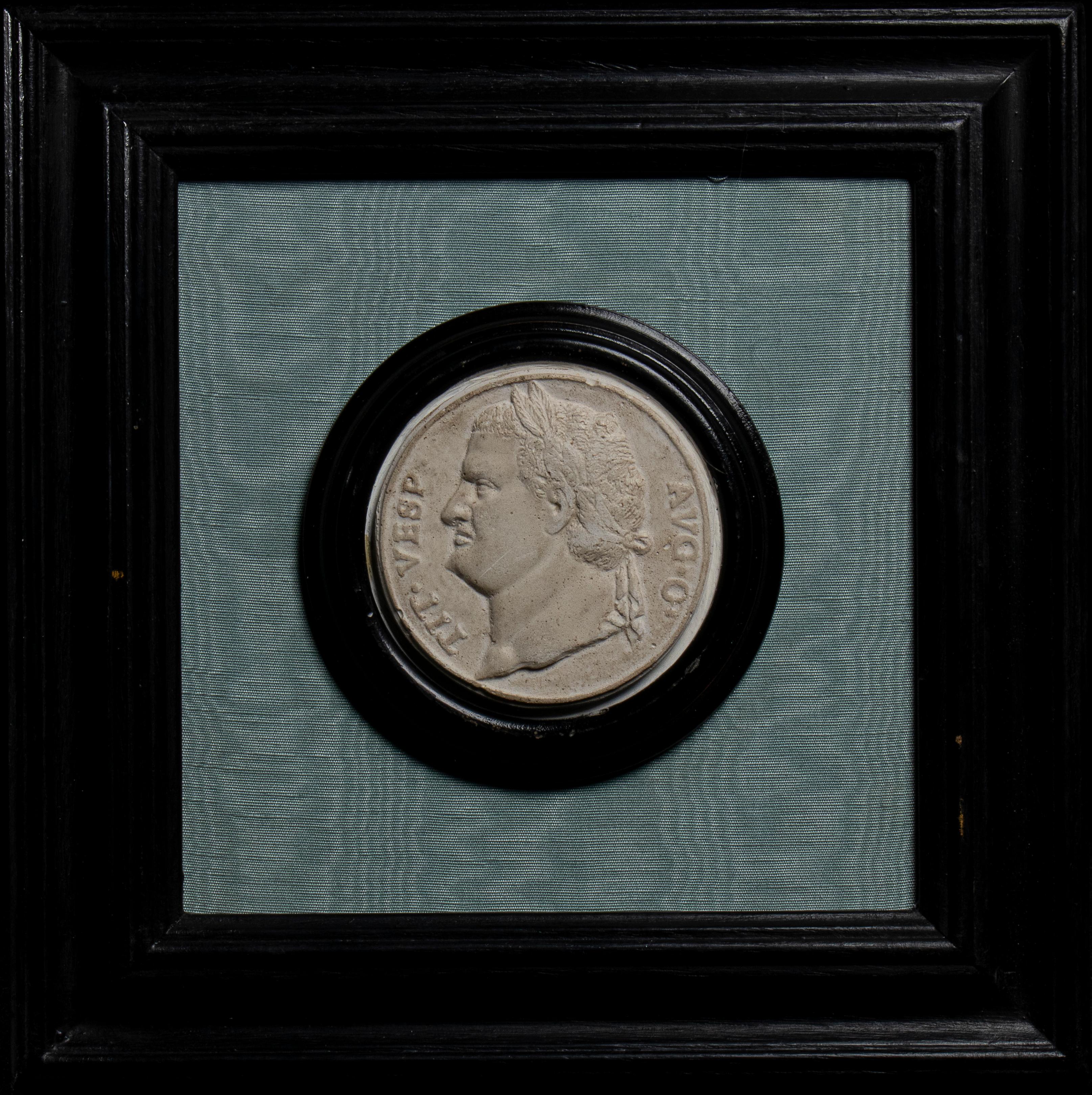 Set Of 5 Plaster Framed  Reliefs Of Romans 19th Century Grand Tour StyleItalian For Sale 6