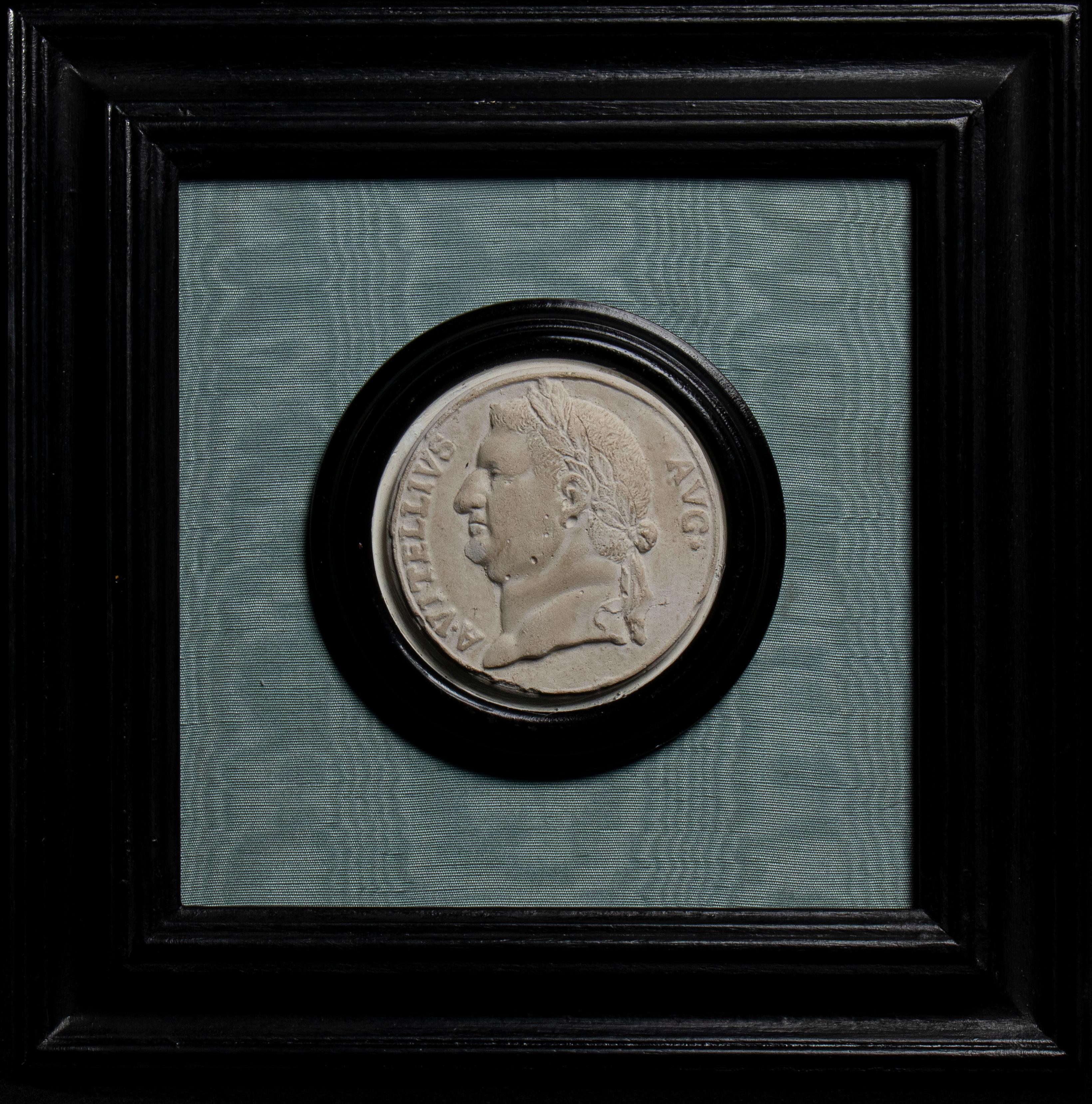 Set Of 5 Plaster Framed  Reliefs Of Romans 19th Century Grand Tour StyleItalian For Sale 9