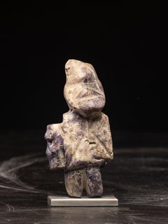 Seven small Mzecala sculptures, Guerrero, Mexico.