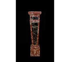 Sheath In Sea Green And Red Marble From Caunes-minervois Nineteenth