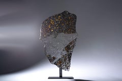 Antique Spectacular Large Slice of the Seymchan Meteorite