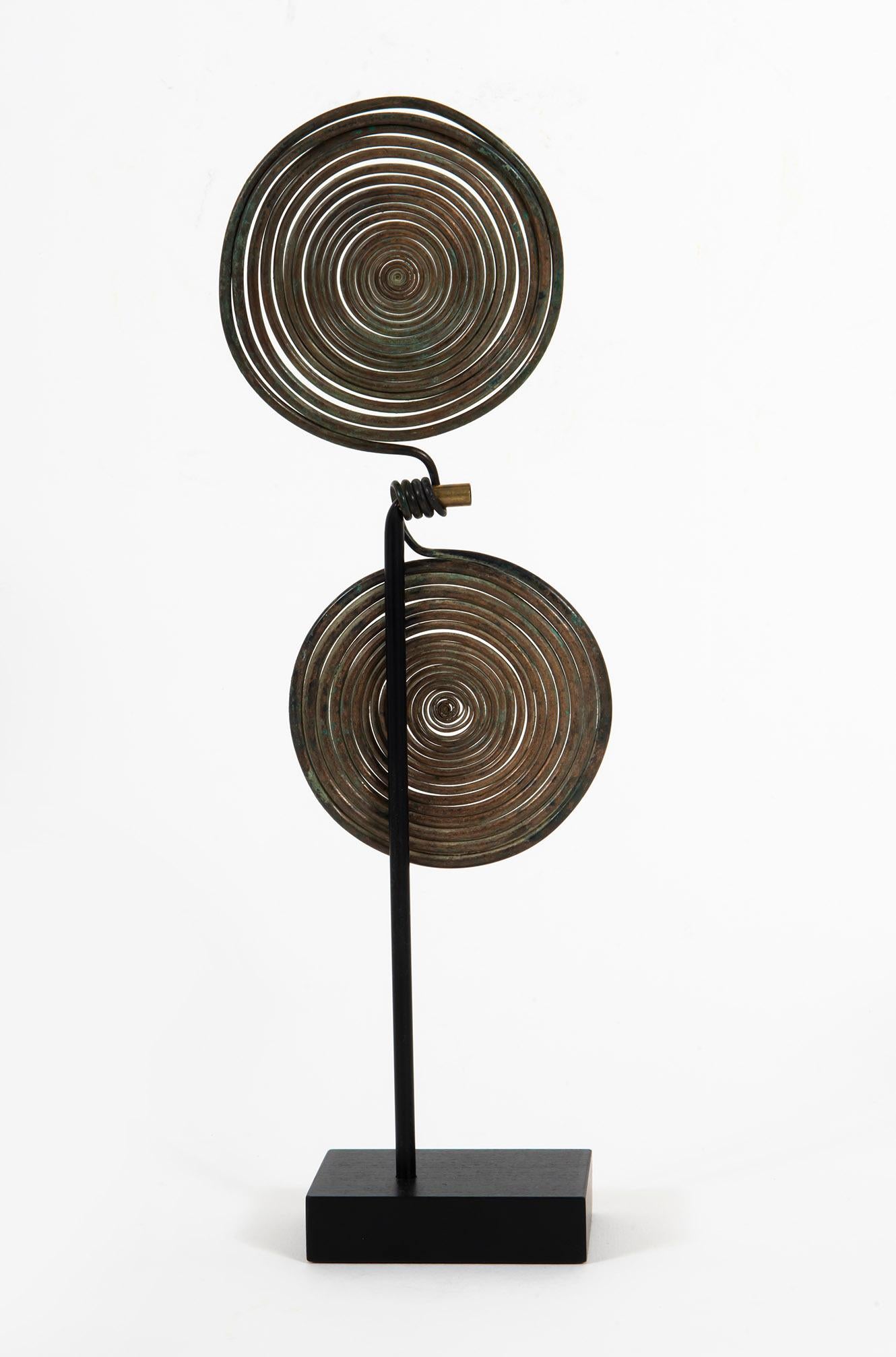 Spiralfibula, Hallstatt, 1. Eisenzeitalter, Bronze, Skulptur, Design, Antike – Art von Unknown