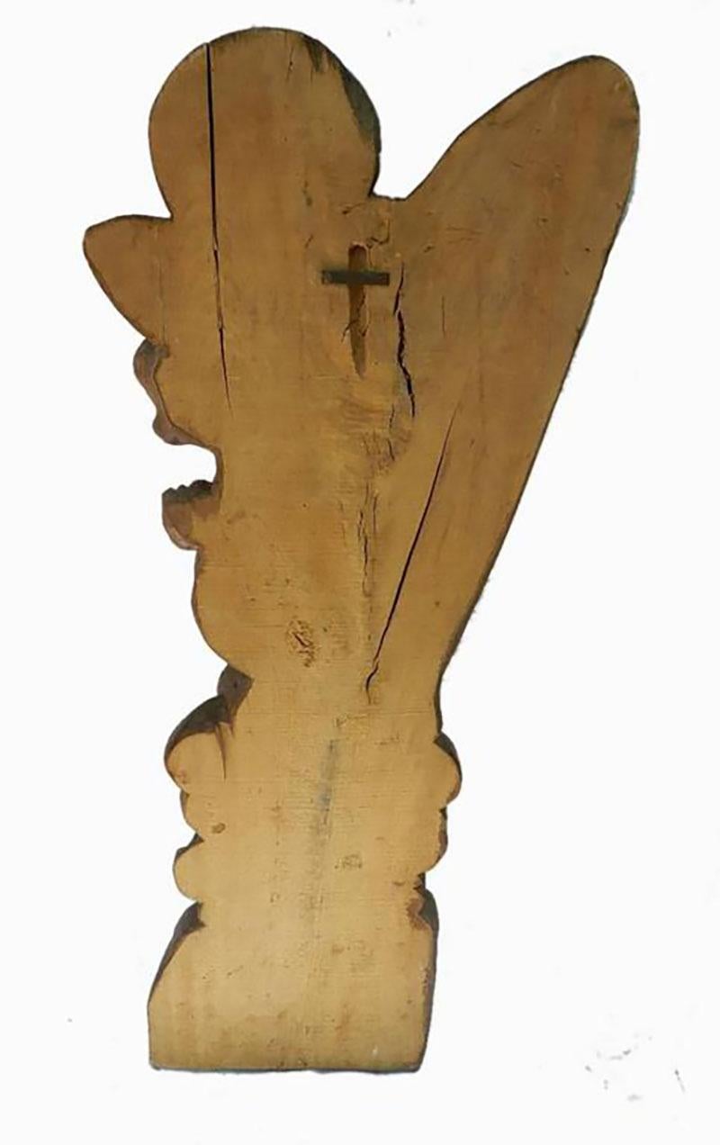 St. Michel Archangel-Skulptur von P Barlaud im Angebot 1