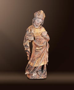Antique St. Wolfgang Sculpture in soft Style