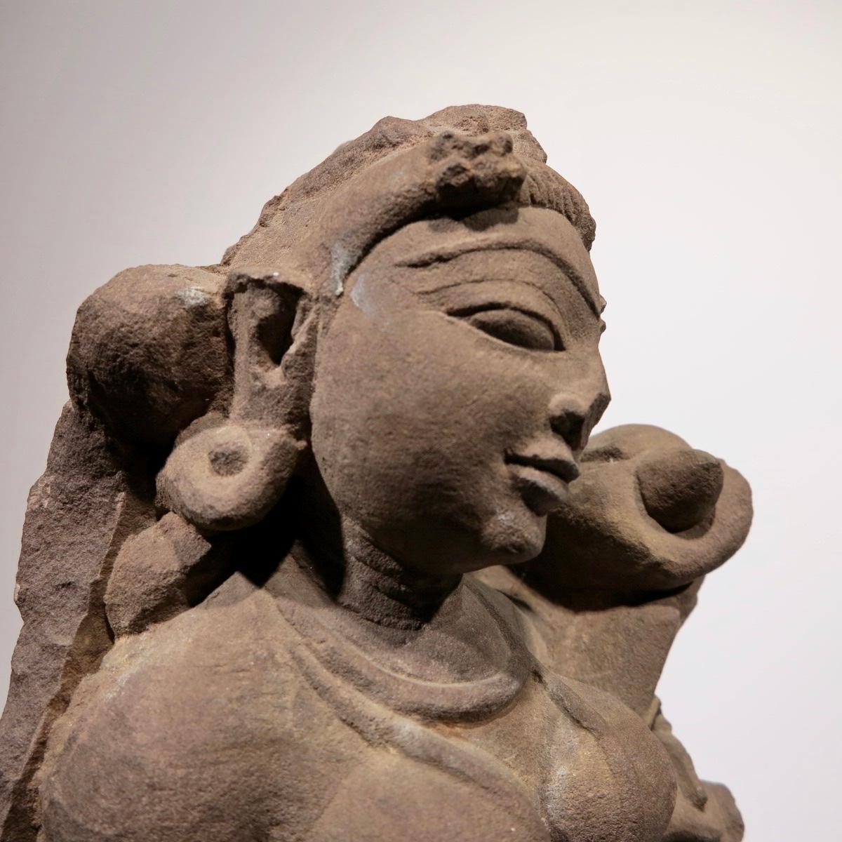 Standing Female Figure, Central India, 10th Century 3