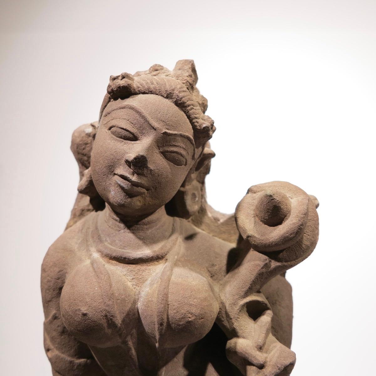 Standing Female Figure, Central India, 10th Century 4