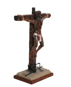 La Croce della Salvezza, scultura folkloristica in resina e Wood