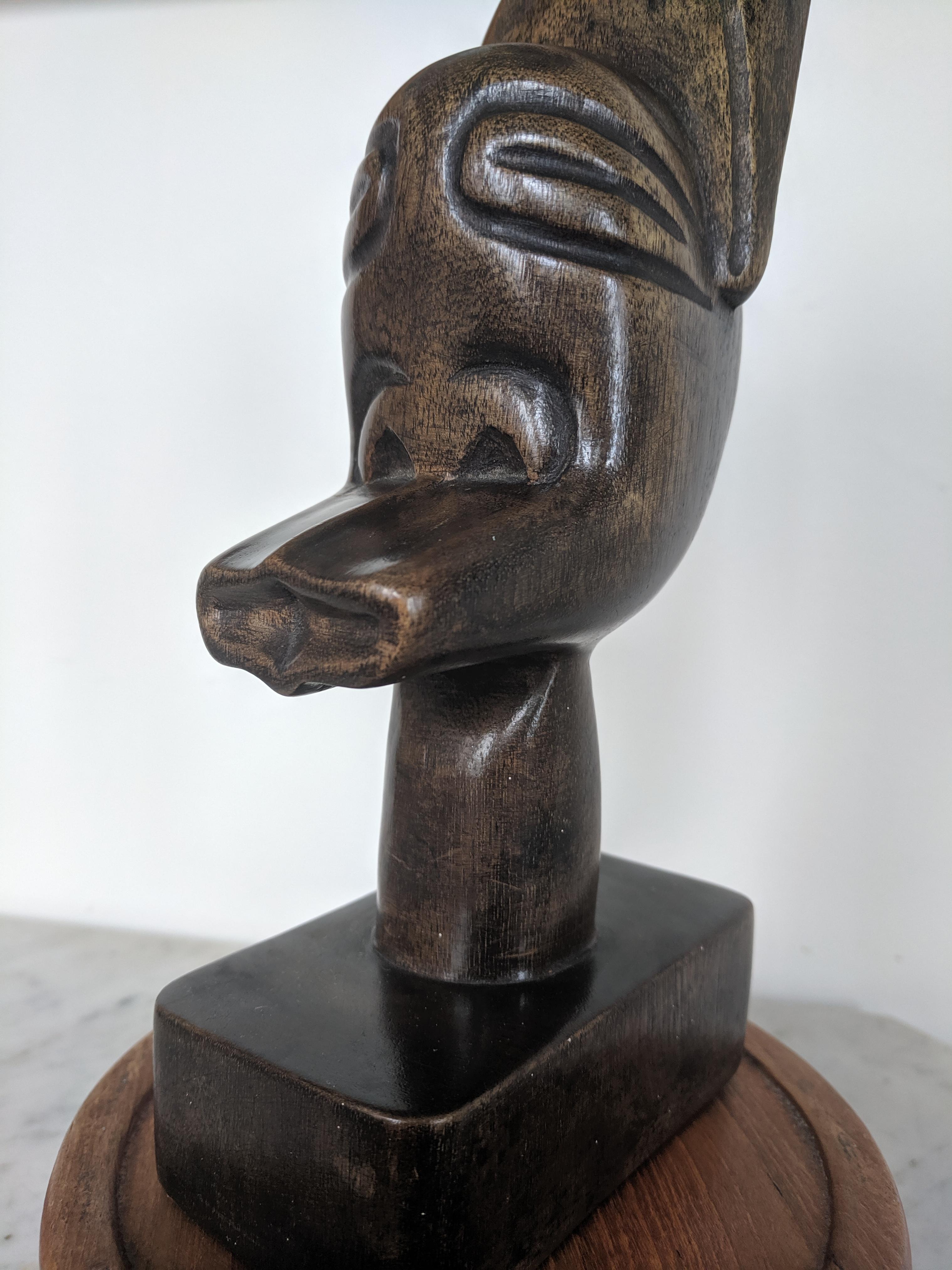 Der Kuss (Stammeskunst), Sculpture, von Unknown