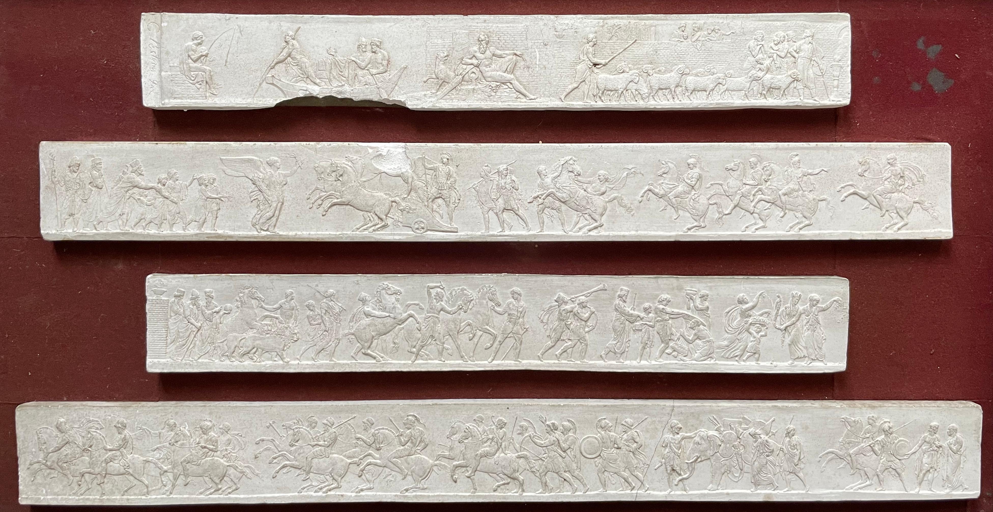 The Triumph Of Alexander The Great, Thorvaldsen Frieze, Grand Tour - Sculpture by Unknown