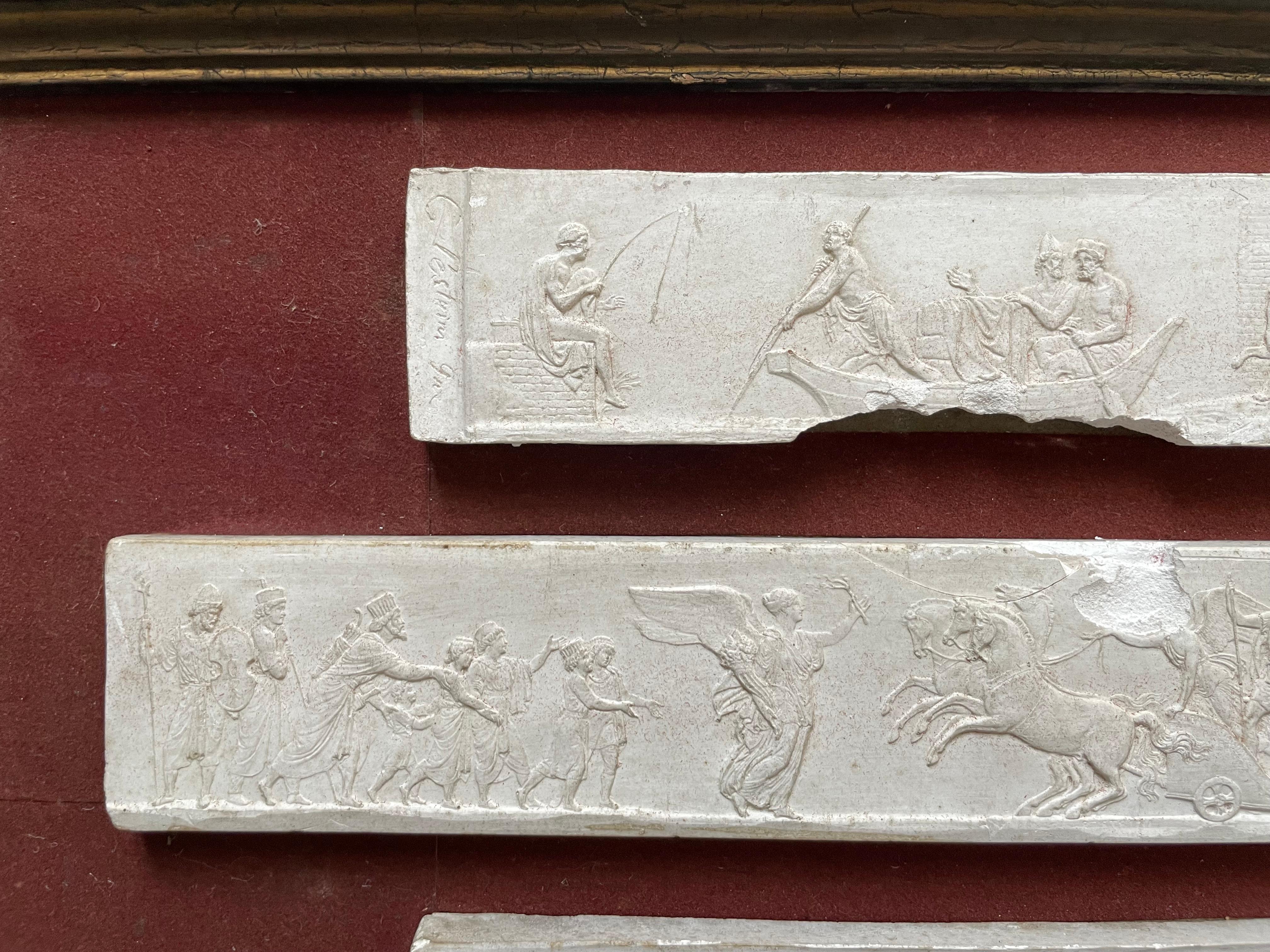 The Triumph Of Alexander The Great, Thorvaldsen Frieze, Grand Tour - Black Figurative Sculpture by Unknown