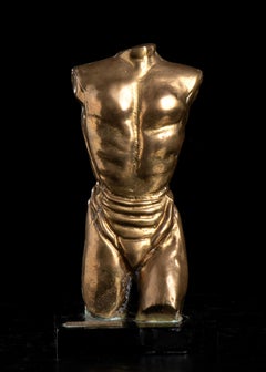 Torso Art Deco Style Signed Studio A Roma