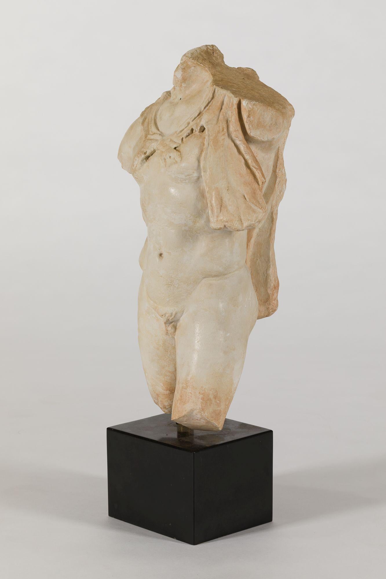 Torso of Hercules - Sculpture by Unknown