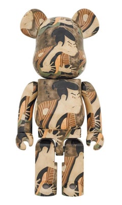 Toshusai Sharaku Bearbrick 400% art toy (Toshusai Sharaku Be@rbrick)