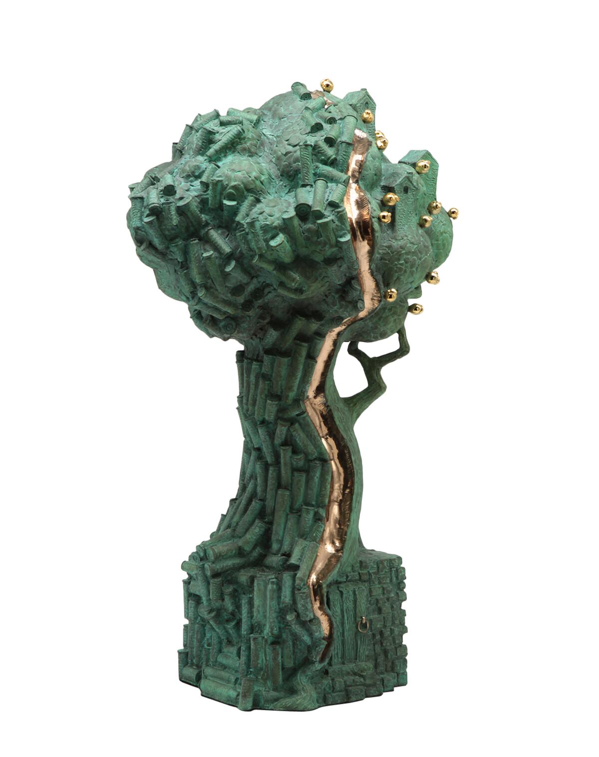 Tree of Life, Bronze Sculpture by Volodymyr Mykytenko, 2022 For Sale 1