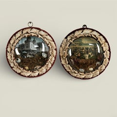 Two Antique British Colonial Sailors Valentines