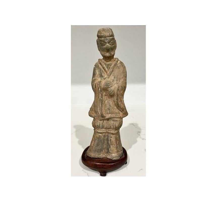 Two Sui Tang Groom Figures For Sale 9