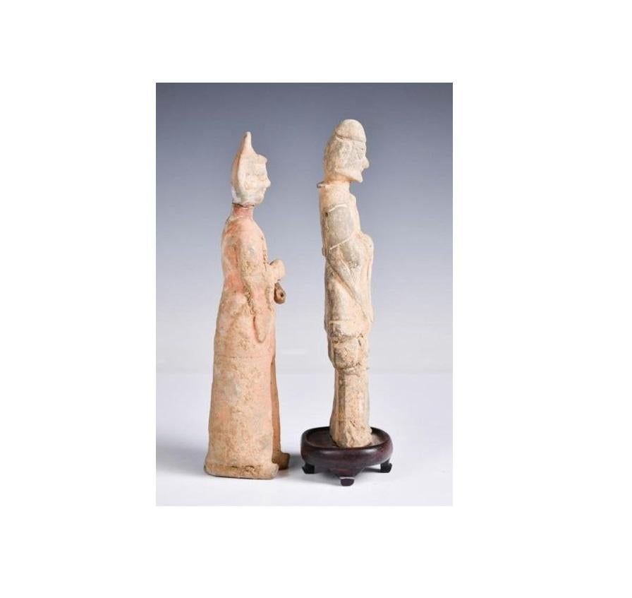 Two Sui Tang Groom Figures For Sale 1