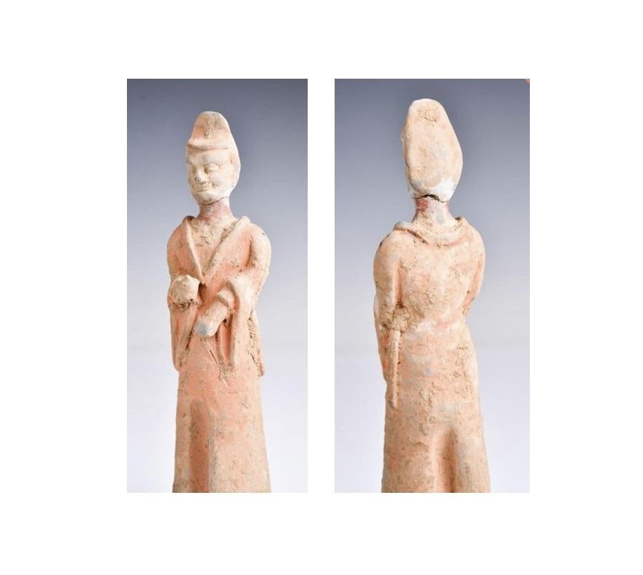 Two Sui Tang Groom Figures For Sale 3