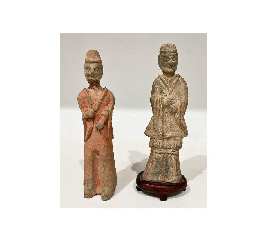 Two Sui Tang Groom Figures For Sale 5