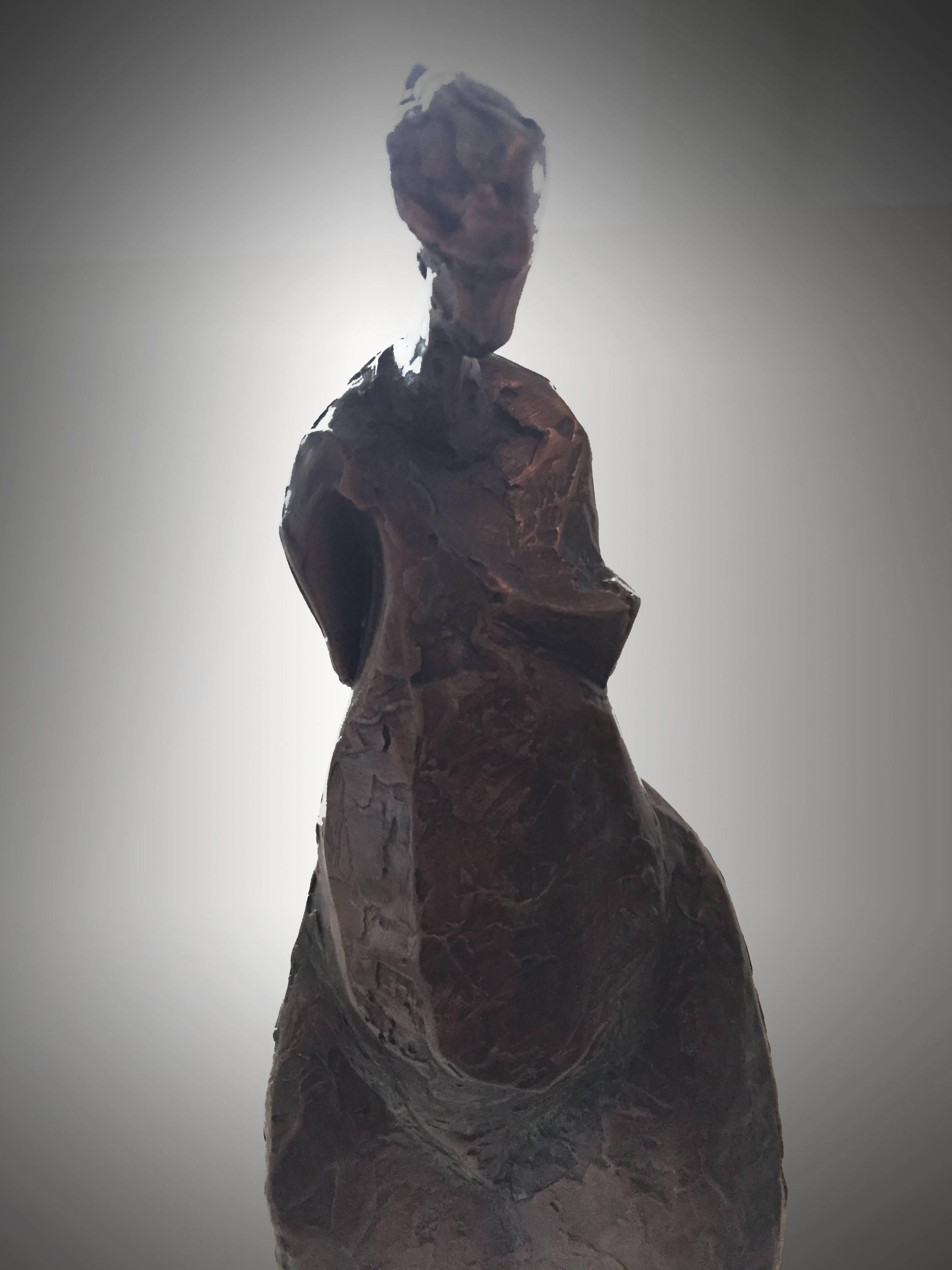 Desconocido Bronce israelí - Figurative Sculpture Oro de Unknown