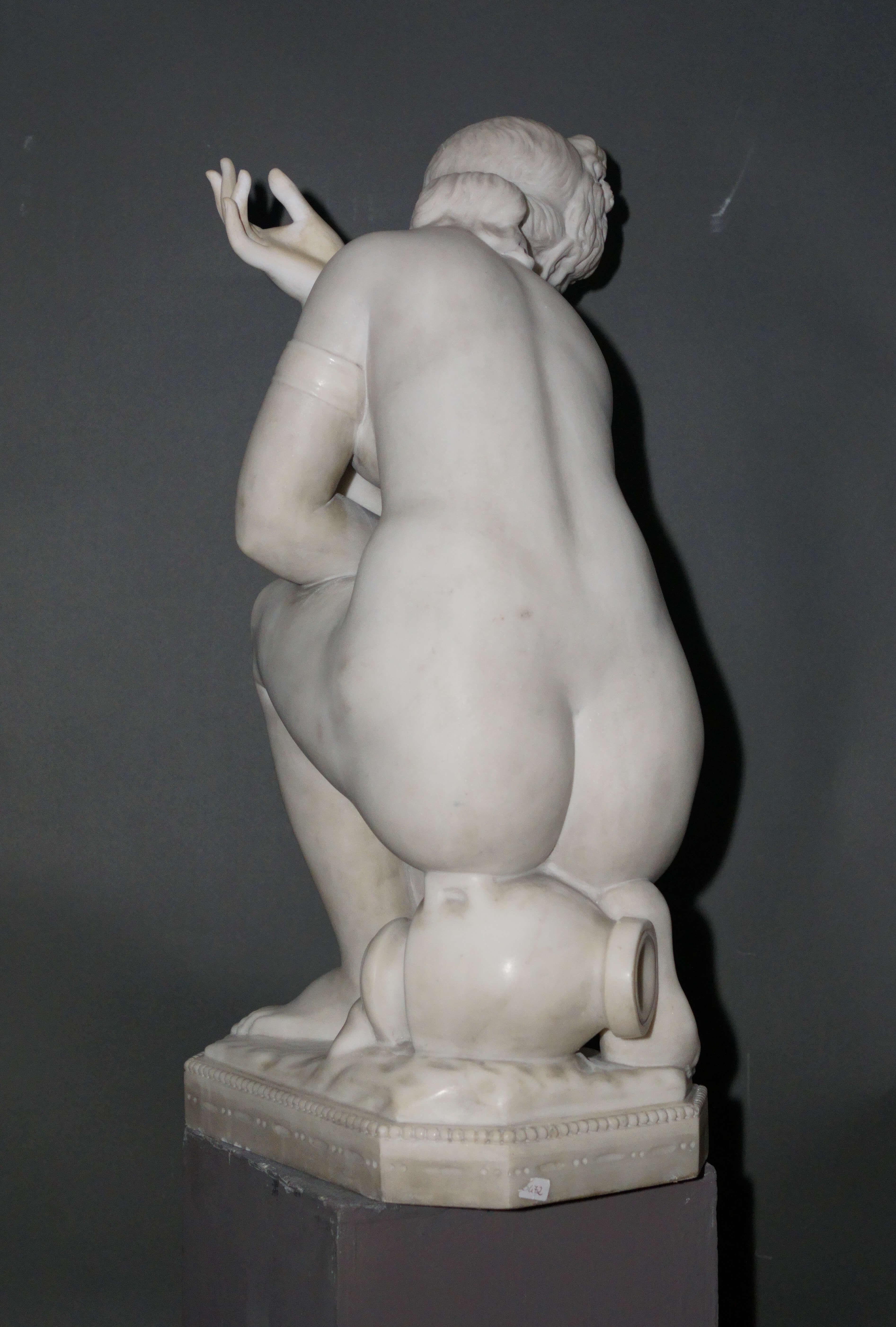 Venere Colca Scultura Neoclassica in Marmo inizio del XIX secolo in vendita 6